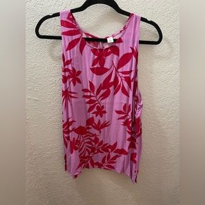 Tropical Old Navy Tank